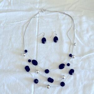 Necklace and earrings set